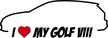 I LOVE MY GOLF 7 3 TÜRER